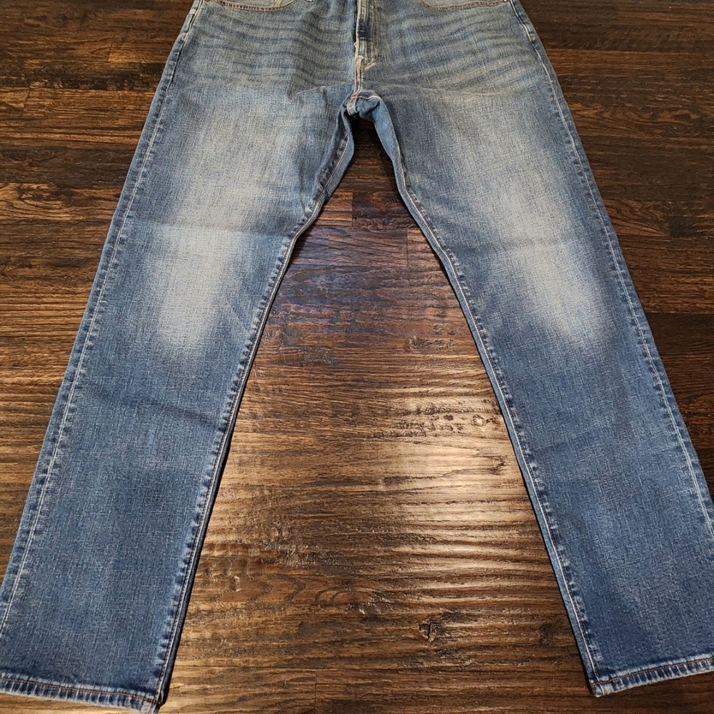 Men's Blue Jeans GAP Athletic Taper Jeans in GapFlex 38/32 NWT